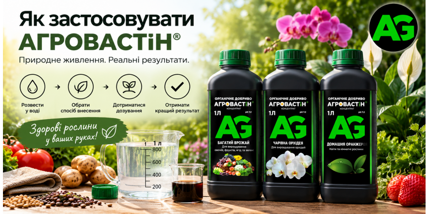 Як застосовувати АГРОВАСТІН®: робочий розчин, способи внесення та дозування